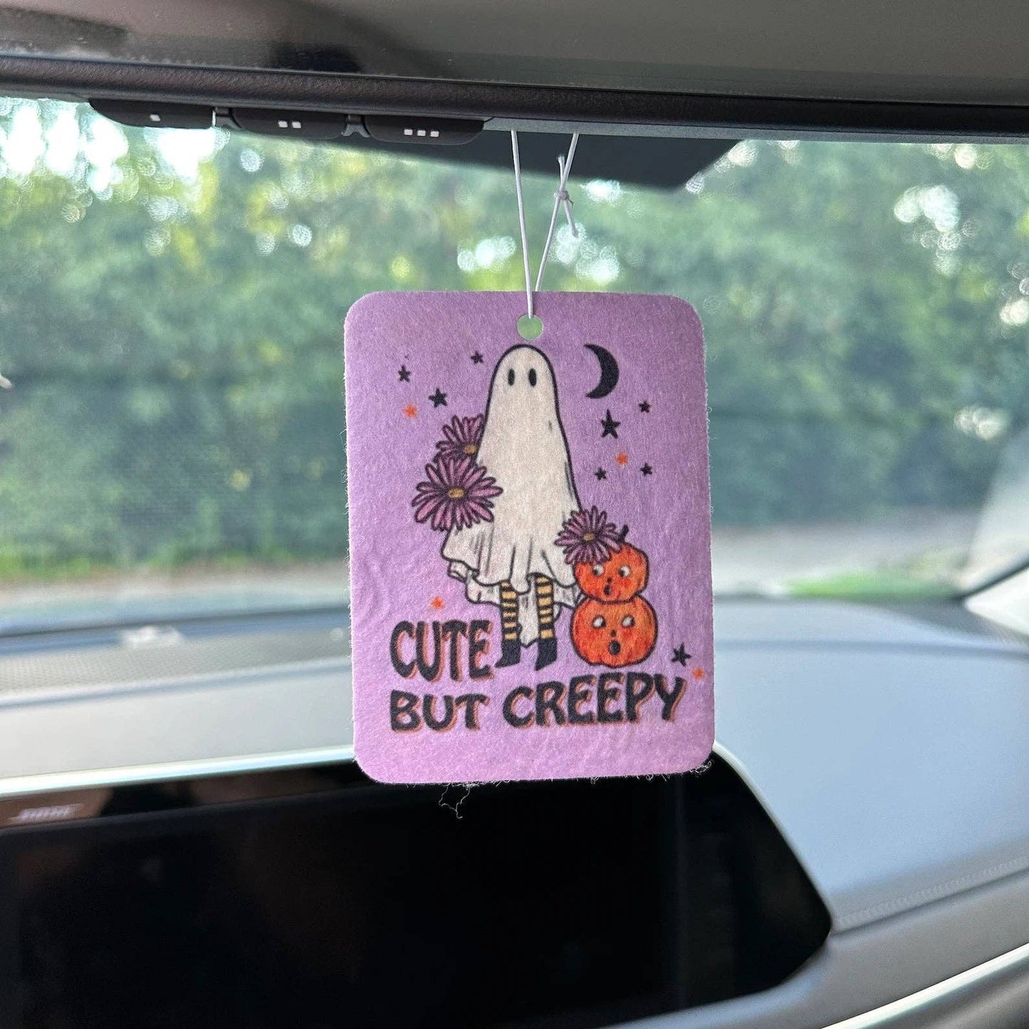 Cute But Creepy Halloween Fall Autumn Car Air Freshener