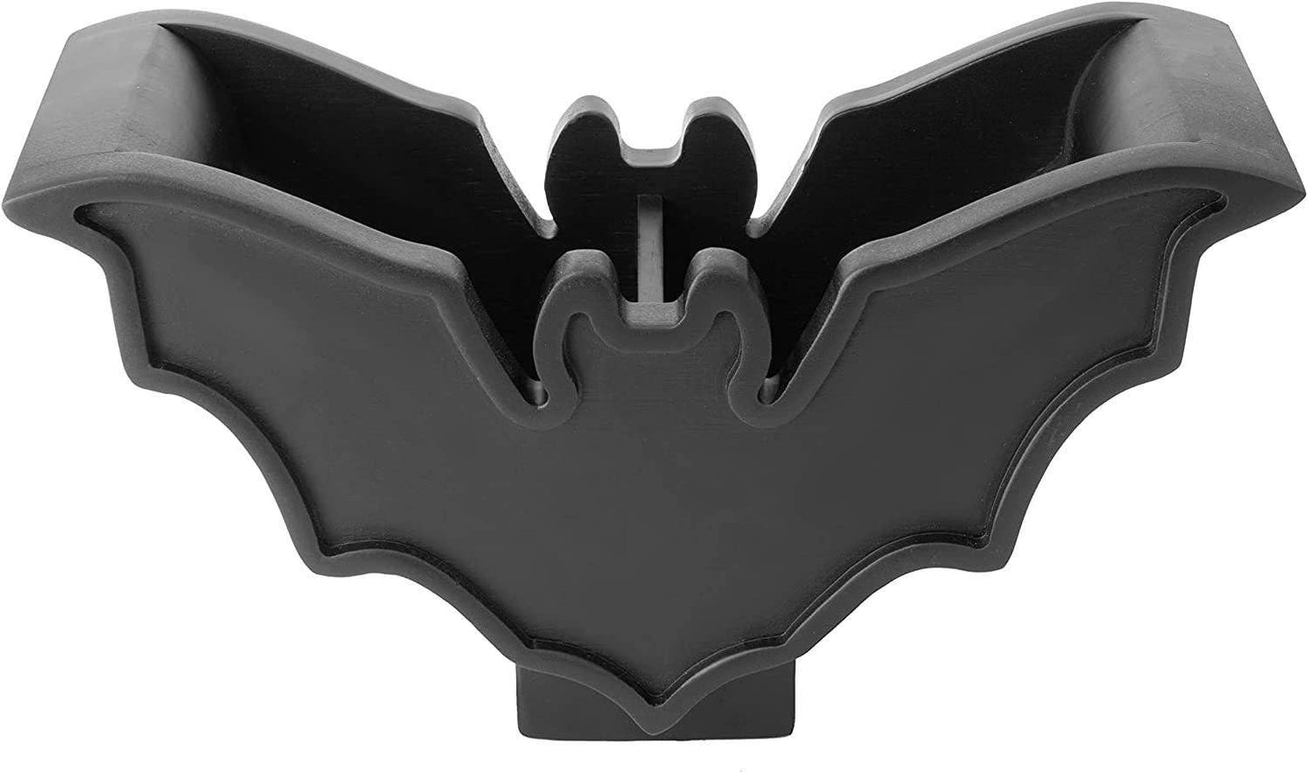 Bat Makeup Brush Holder 7" L 5" H - Pen Halloween Holder