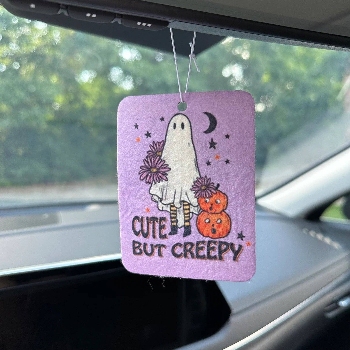Cute But Creepy Halloween Fall Autumn Car Air Freshener