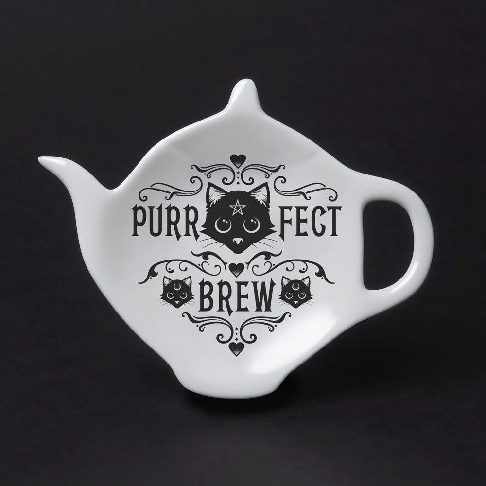 Purrfect Brew Teaspoon Holder