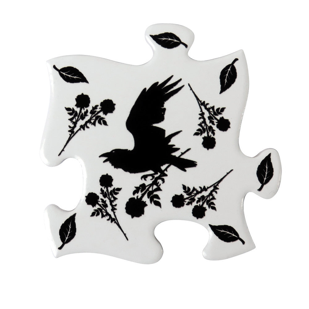 Raven & Rose Coaster Puzzle Set (4)