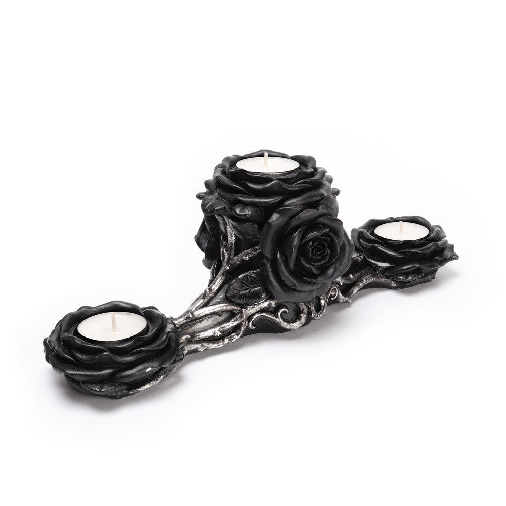 Black Rose Multi T-Light Holder