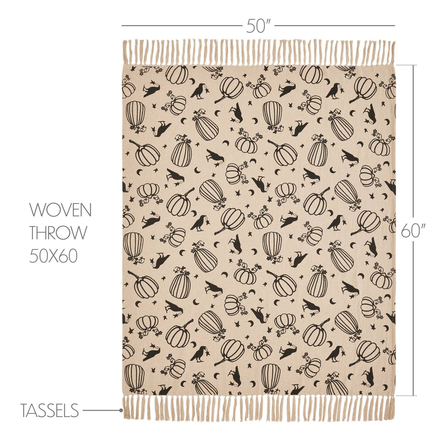Raven Harvest Throw